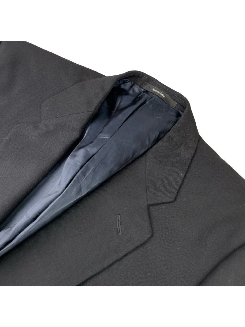 Mani Giorgio Armani Men's Wool Twill 2-Button Gold Buttons Blazer Navy • 40R